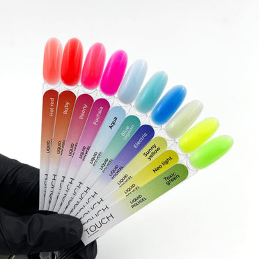 Touch Liquid Polygel Toxic Green, 15 мл