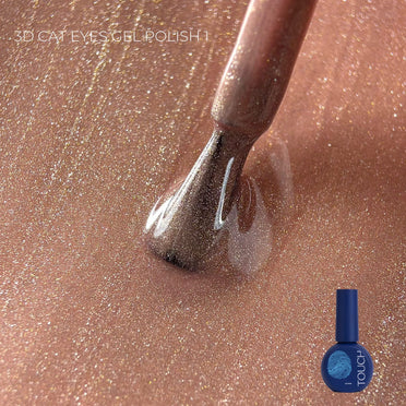 Touch Gel polish 3D Cat Eyes 01, 9 ml