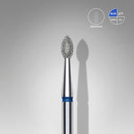 STALEKS EXPERT Diamantfräser "Spitze Knospe" blau, Durchmesser 2,5 mm, Arbeitsteil 4,5 mm