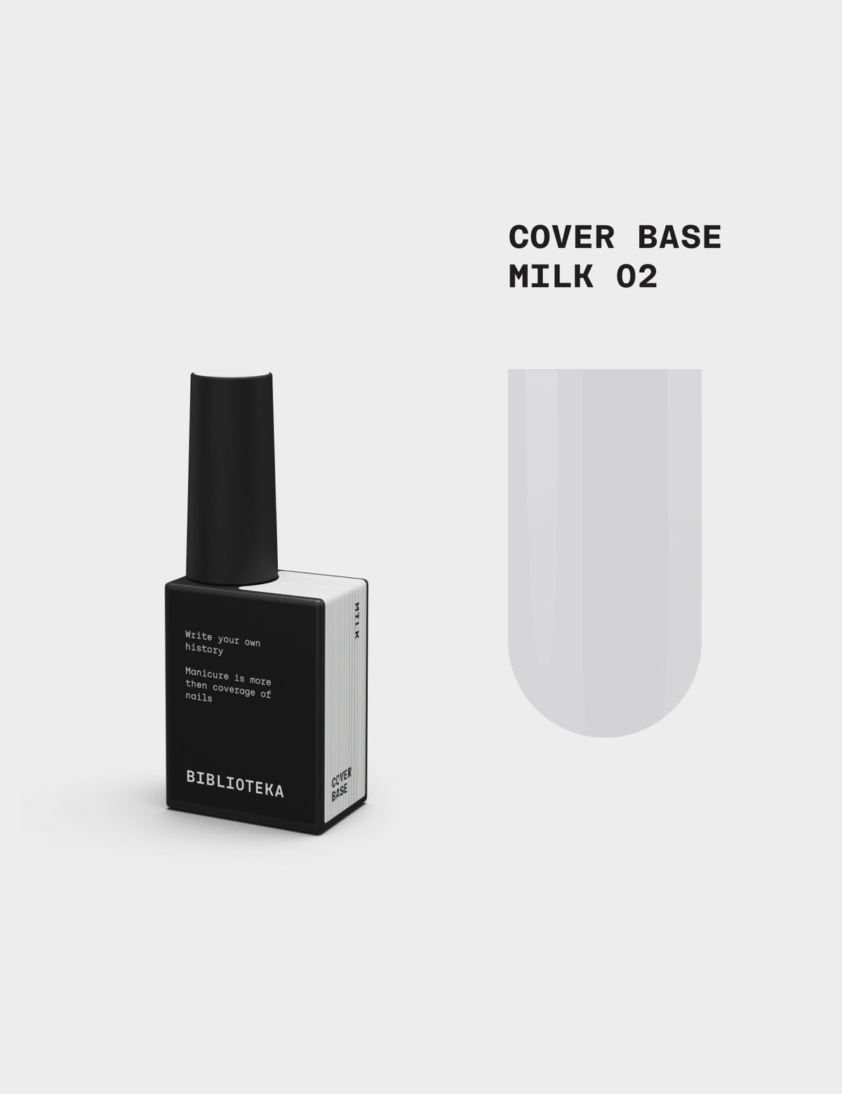 Biblioteka Cover Base #02 MILK, 10 ml
