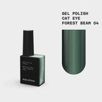 Biblioteka Gel Polish Cat Eye #04 FOREST BEAM, 10 ml