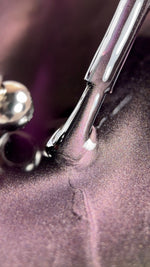 Biblioteka Gel Polish Cat Eye #08 PLUM GLOW, 10 ml