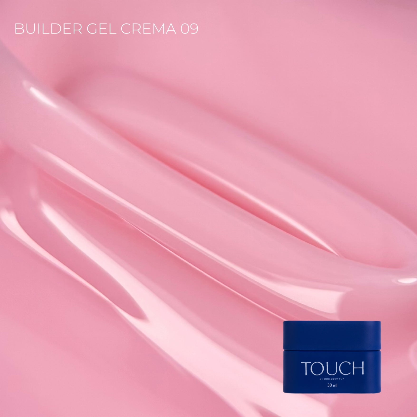 Touch Builder gel Crema 09, 30 ml
