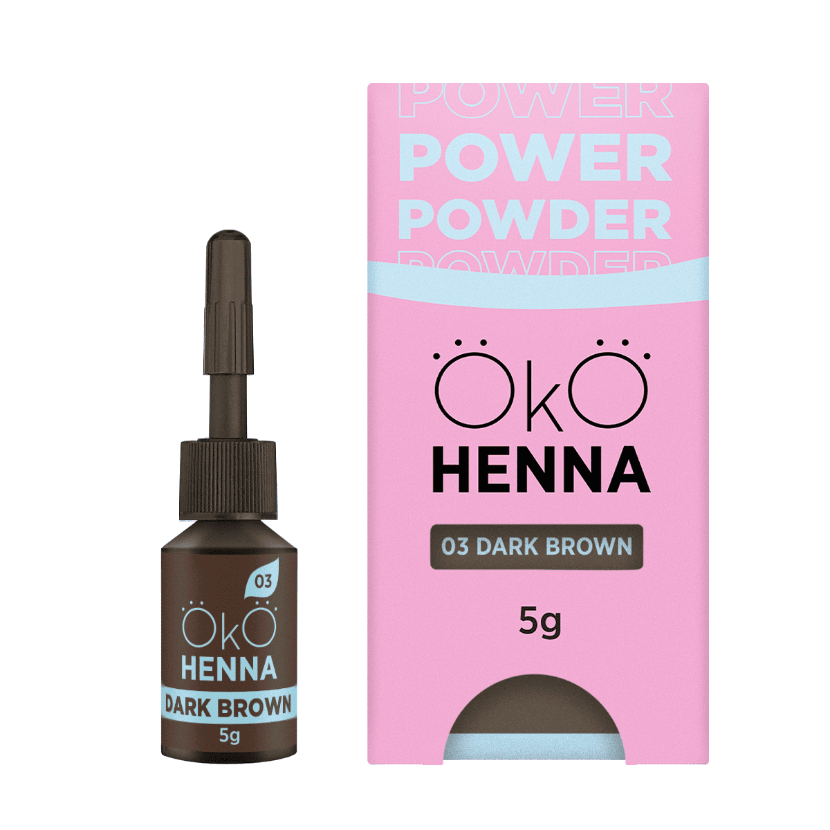 OKO Power Powder, 03 Dark Brown