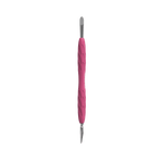 nagelhautschieber mit silikongriff "gummy" uniq 10 typ 2 (schmaler runder schieber + schräger schieber)