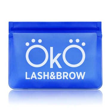 cosmetic bag oko lash&brow blue