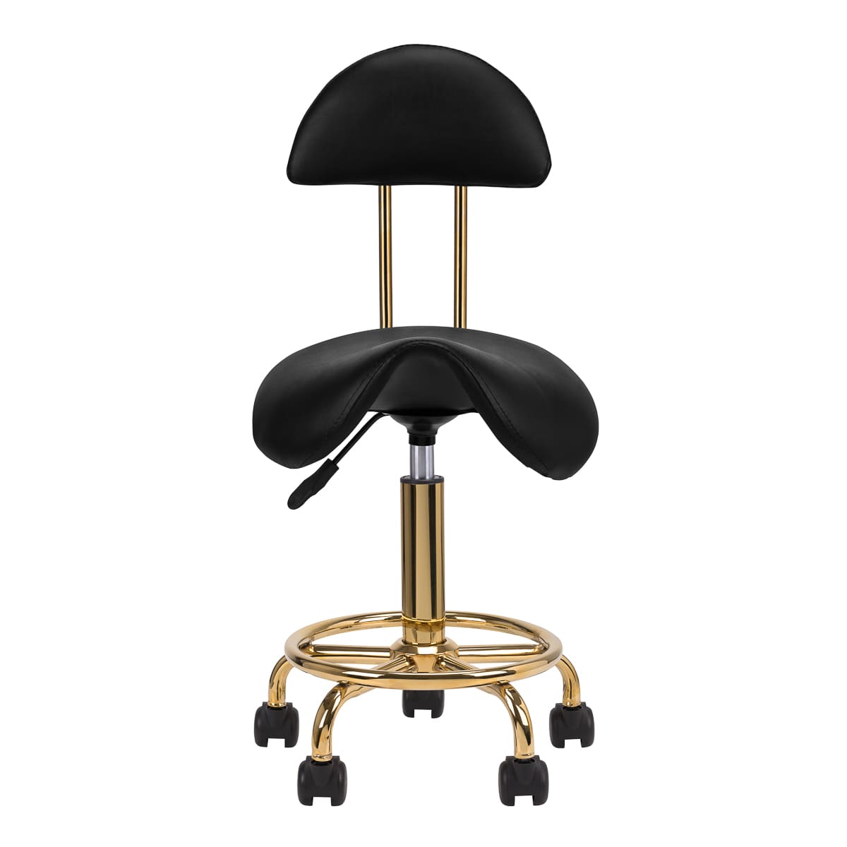 cosmetic stool 6001 g gold black