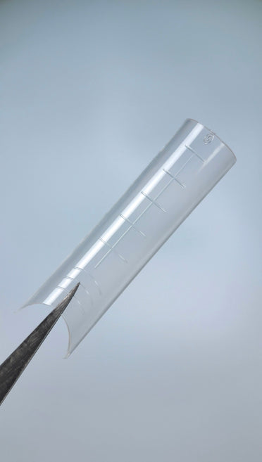 Lunamoon Dual Nail Forms Skeleton Arched Square
