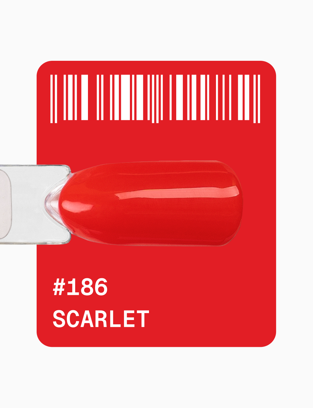 Adore Gel Polish scarlet #186, 12 ml