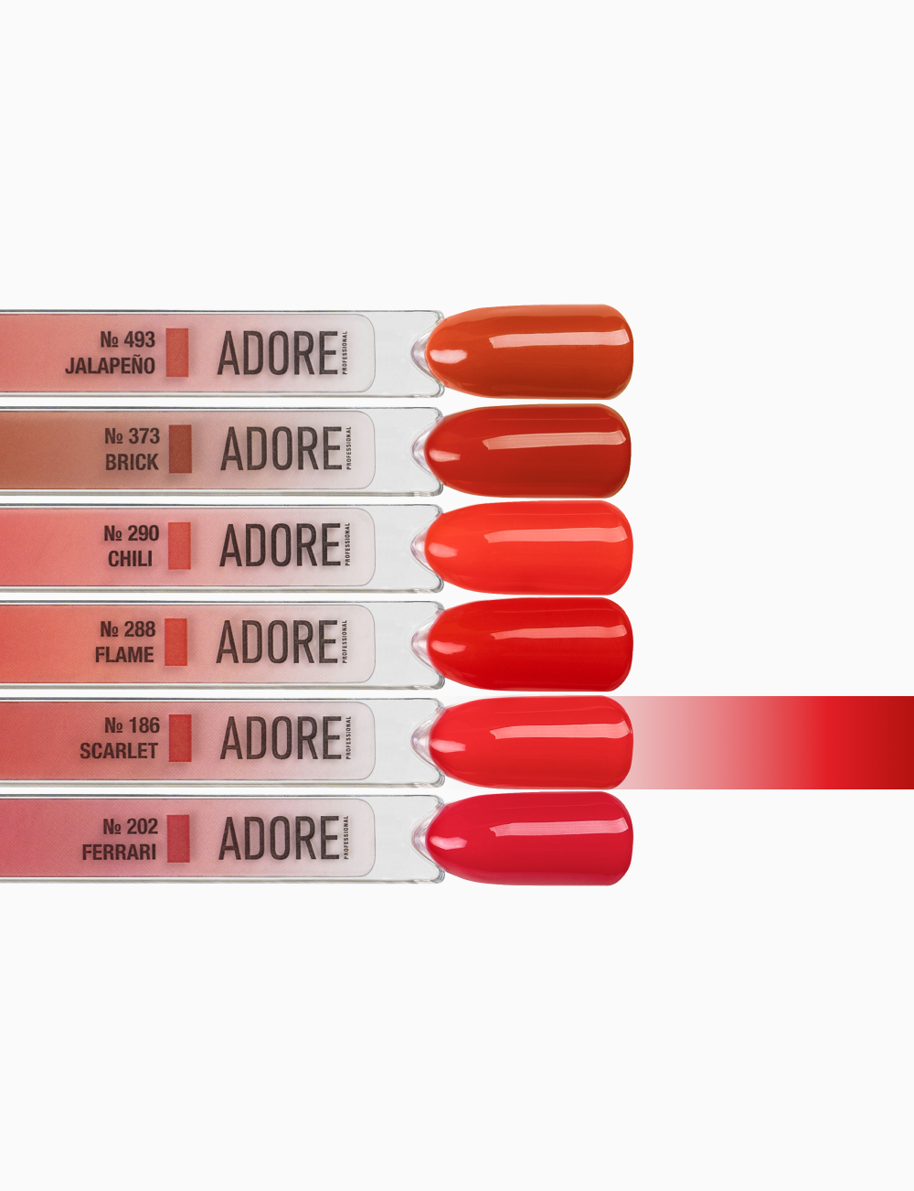 Adore Gel Polish scarlet #186, 12 ml