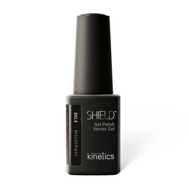 Kinetics Гель-лак Jet Black #188, 15 мл