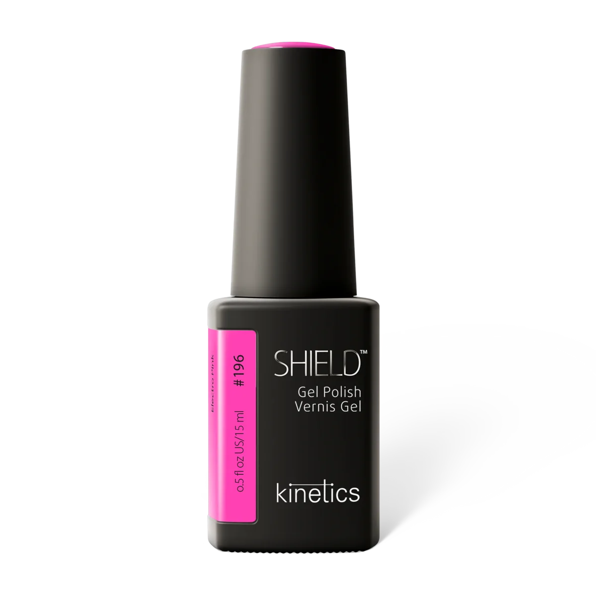 Kinetics Gel Polish Electro Pink #196, 15 ml