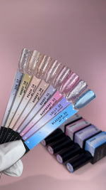 Biblioteka Gel Polish Cat Eye #17 ICE, 10 ml