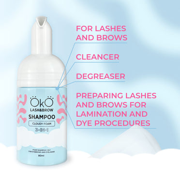 oko shampoo cloudy foam 3 in 1