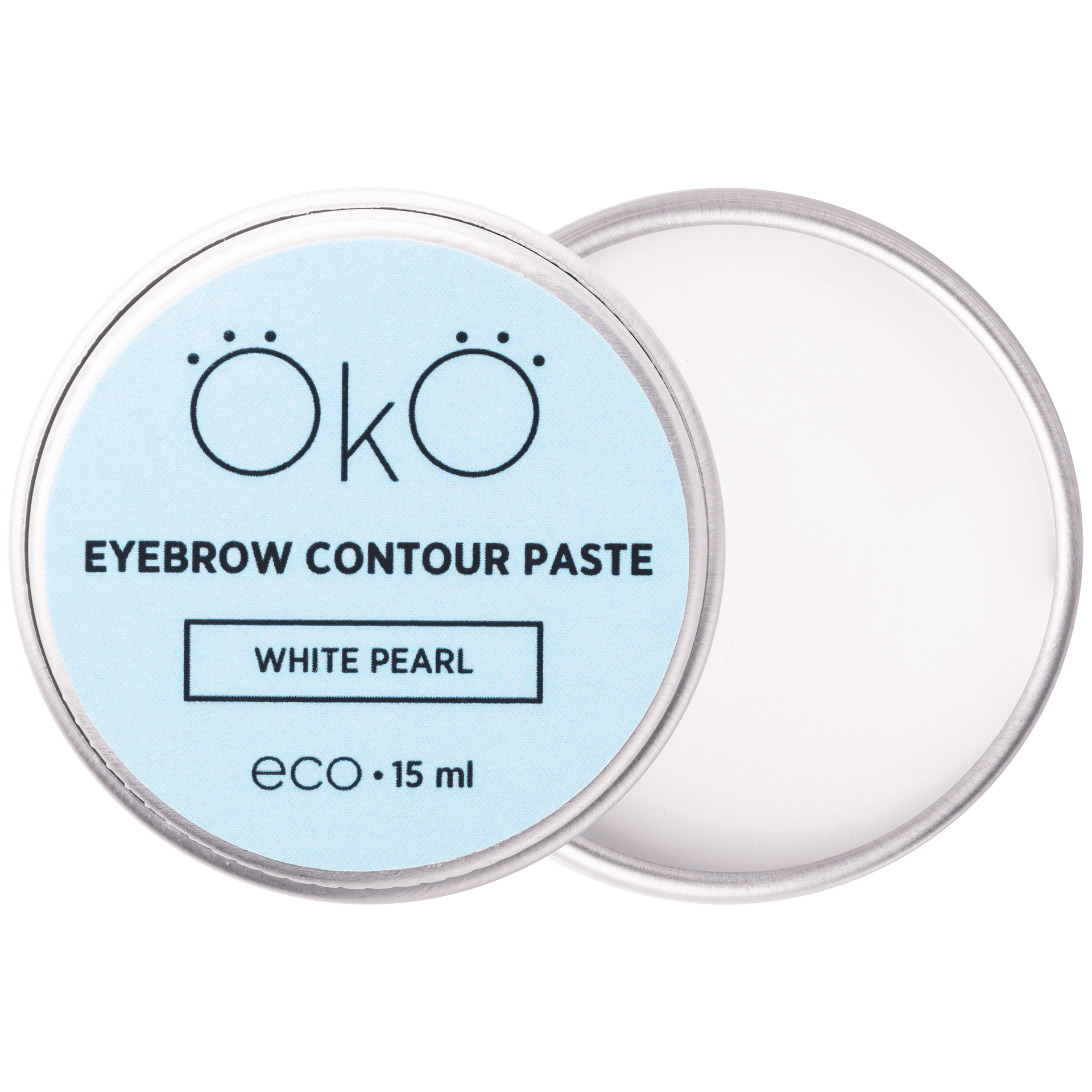 Eyebrow Contour Paste OKO Lash&Brow White Pearl, 15 ml
