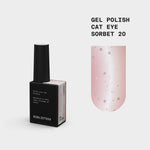 Biblioteka Gel Polish Cat Eye #20 SORBET, 10 ml