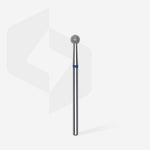 Diamantfräse "Kugel" Blau, Durchmesser 4 Mm