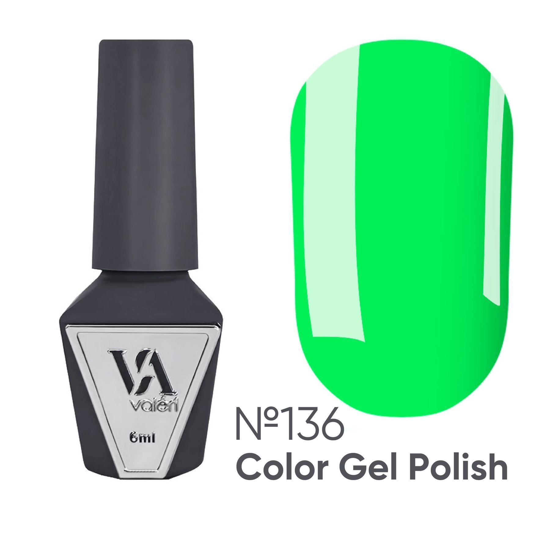 Valeri Gel Polish #136, 6 ml
