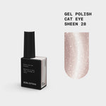 Biblioteka Gel Polish Cat Eye #28 SHEEN, 10 ml