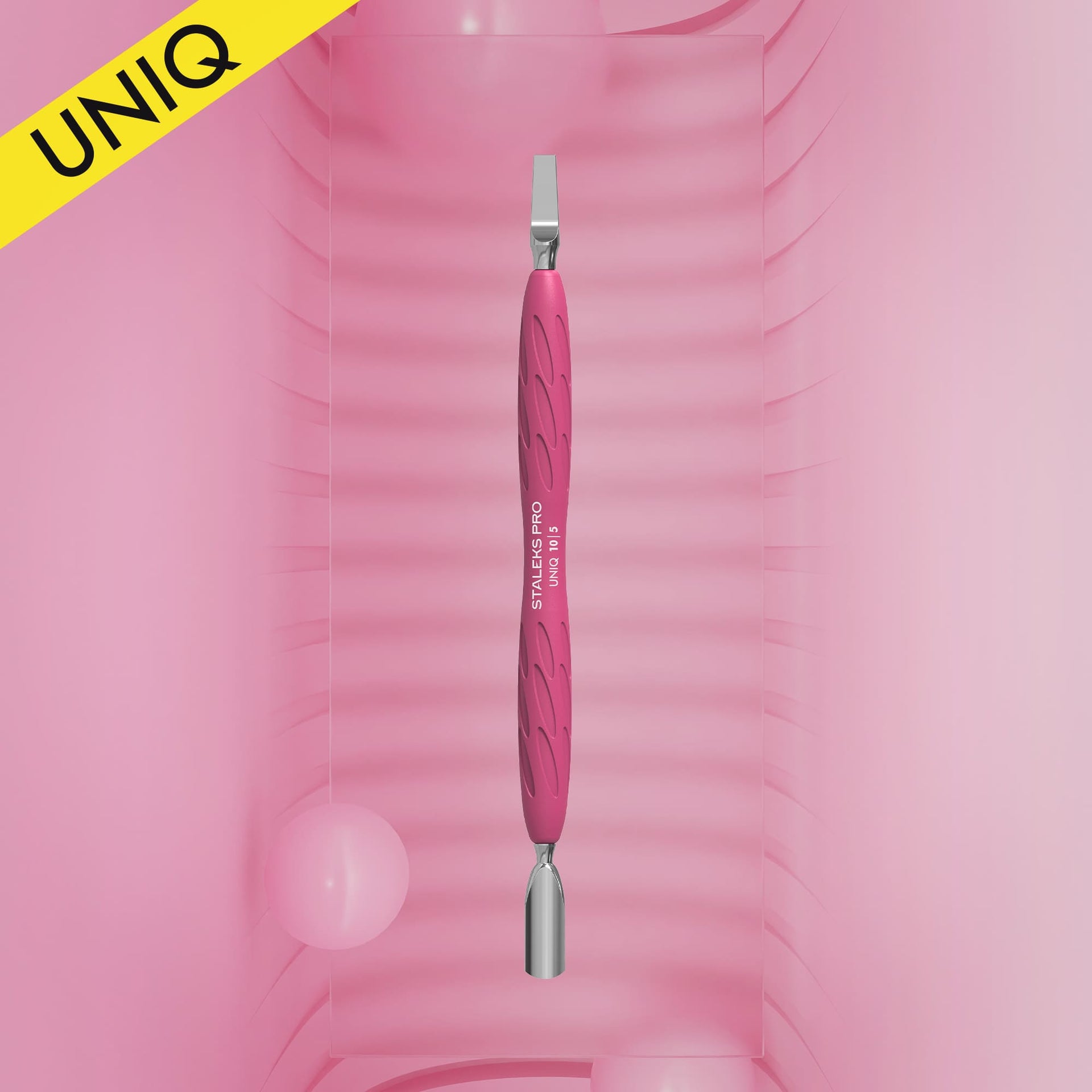 Nagelhautschieber Mit Silikongriff "Gummy" UNIQ 10 TYP 5