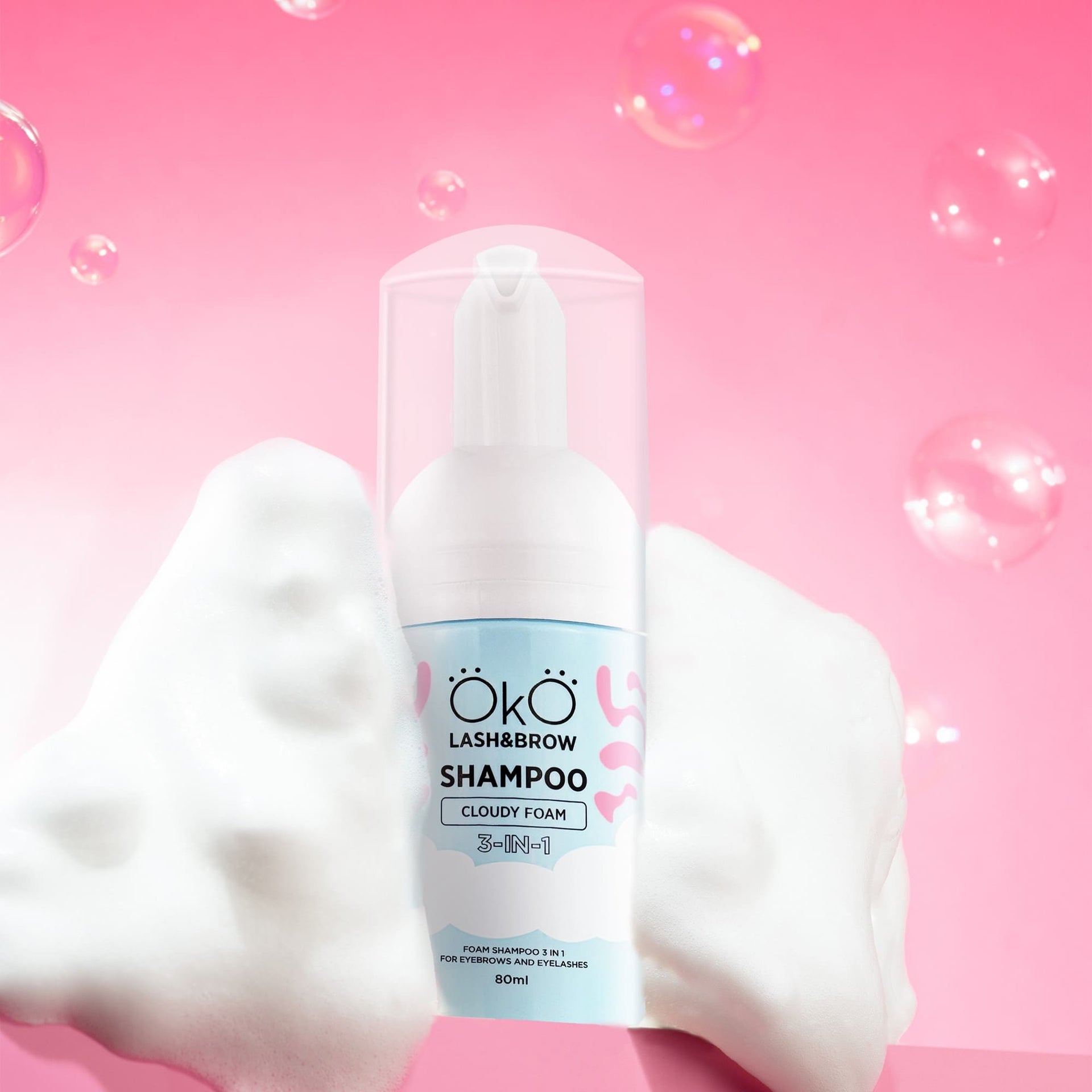 oko shampoo cloudy foam 3 in 1