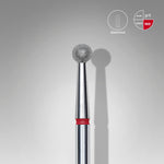 STALEKS EXPERT Diamantfräser «Kugel» rot, Durchmesser 3,5 mm