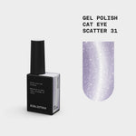 Biblioteka Gel Polish Cat Eye #31 SCATTER, 10 ml