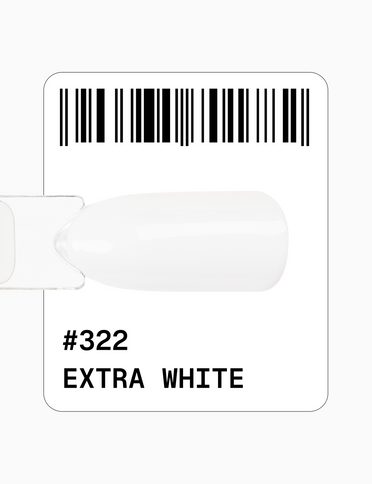 Adore Gel Polish extra white #322, 12 ml