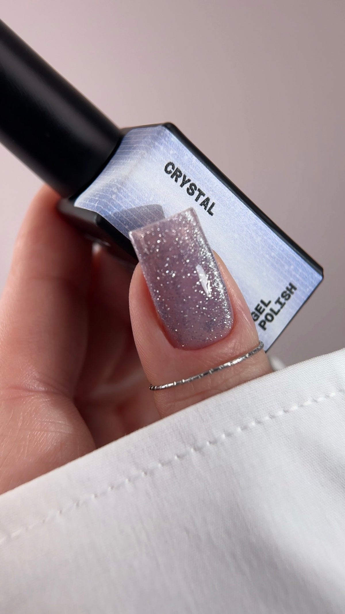 Biblioteka Gel Polish Cat Eye #32 CRYSTAL, 10 ml