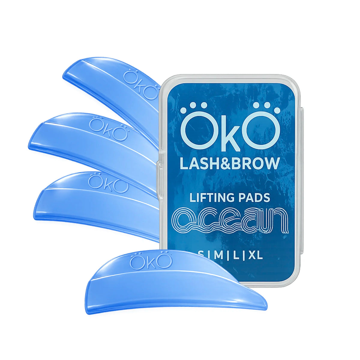 Silikonpads für Wimpernlifting Ocean OKO Lash&Brow (für das untere Drittel)