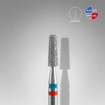 STALEKS EXPERT Diamantfräser DUO „Kegel“ rot-blau, Durchmesser 2,5 mm, Arbeitsteil 8 mm