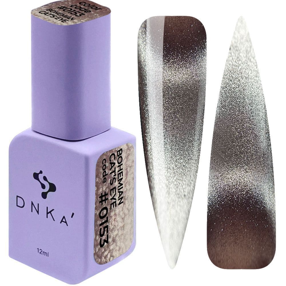 DNKa' Гель-лак Bohemian Cat Eye #0153, 12 мл