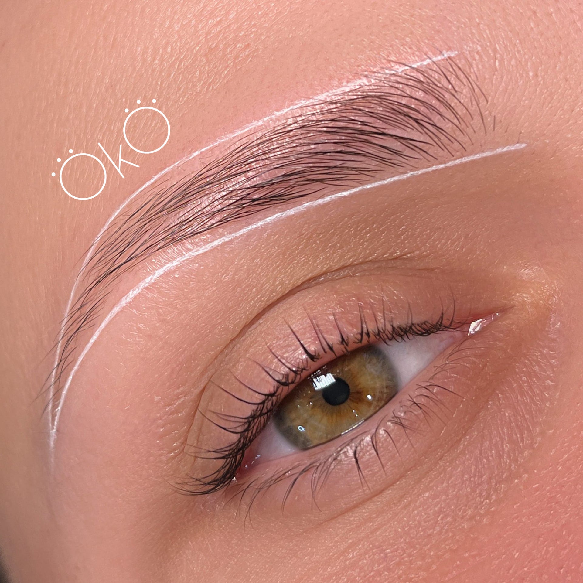 Eyebrow Contour Paste OKO Lash&Brow White Pearl, 15 ml