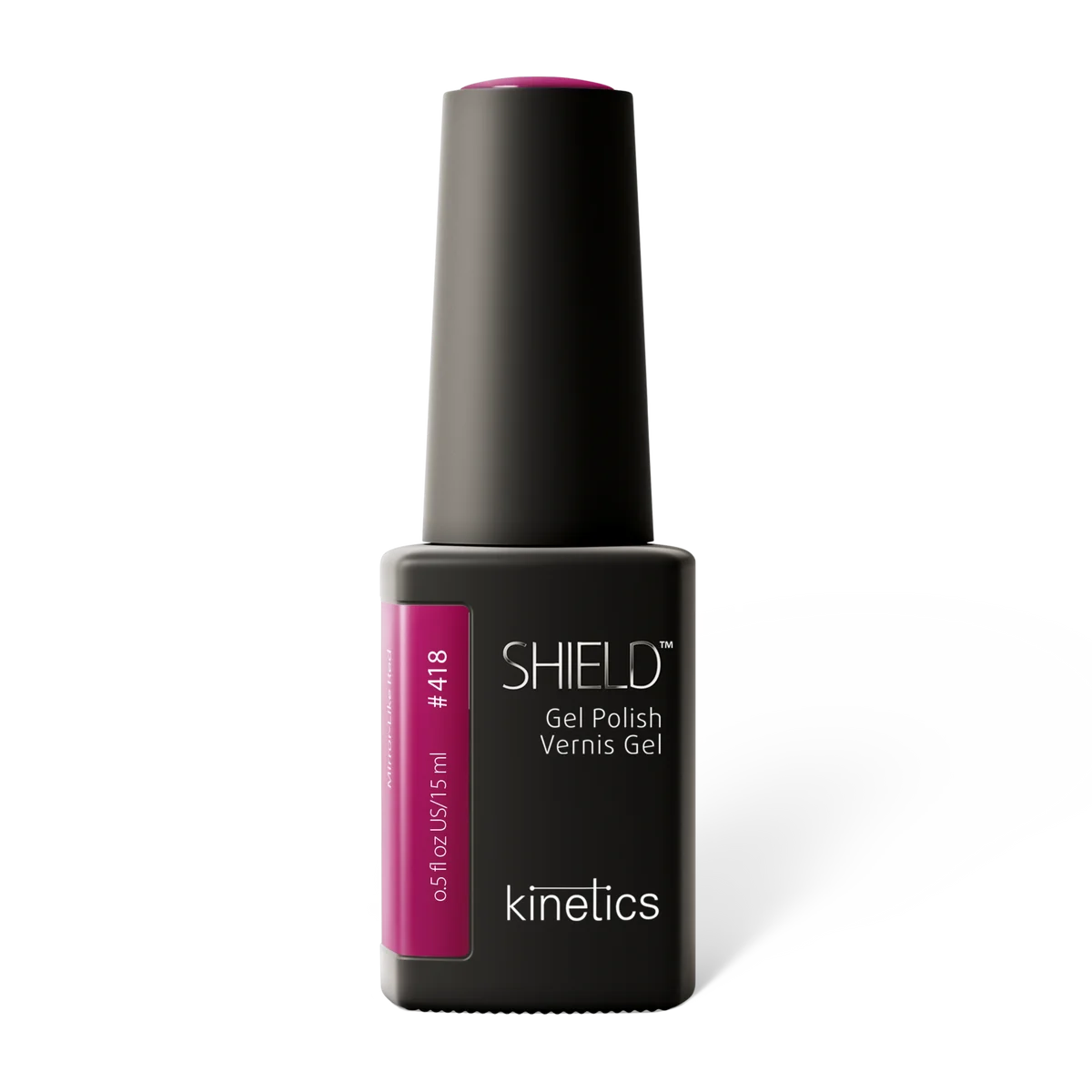 Kinetics Gel Polish Mirrorlike Red #418, 15 ml
