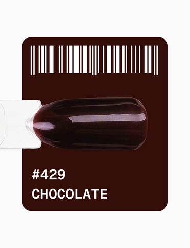 Adore Гель-лак - chocolate #429, 12 мл 
