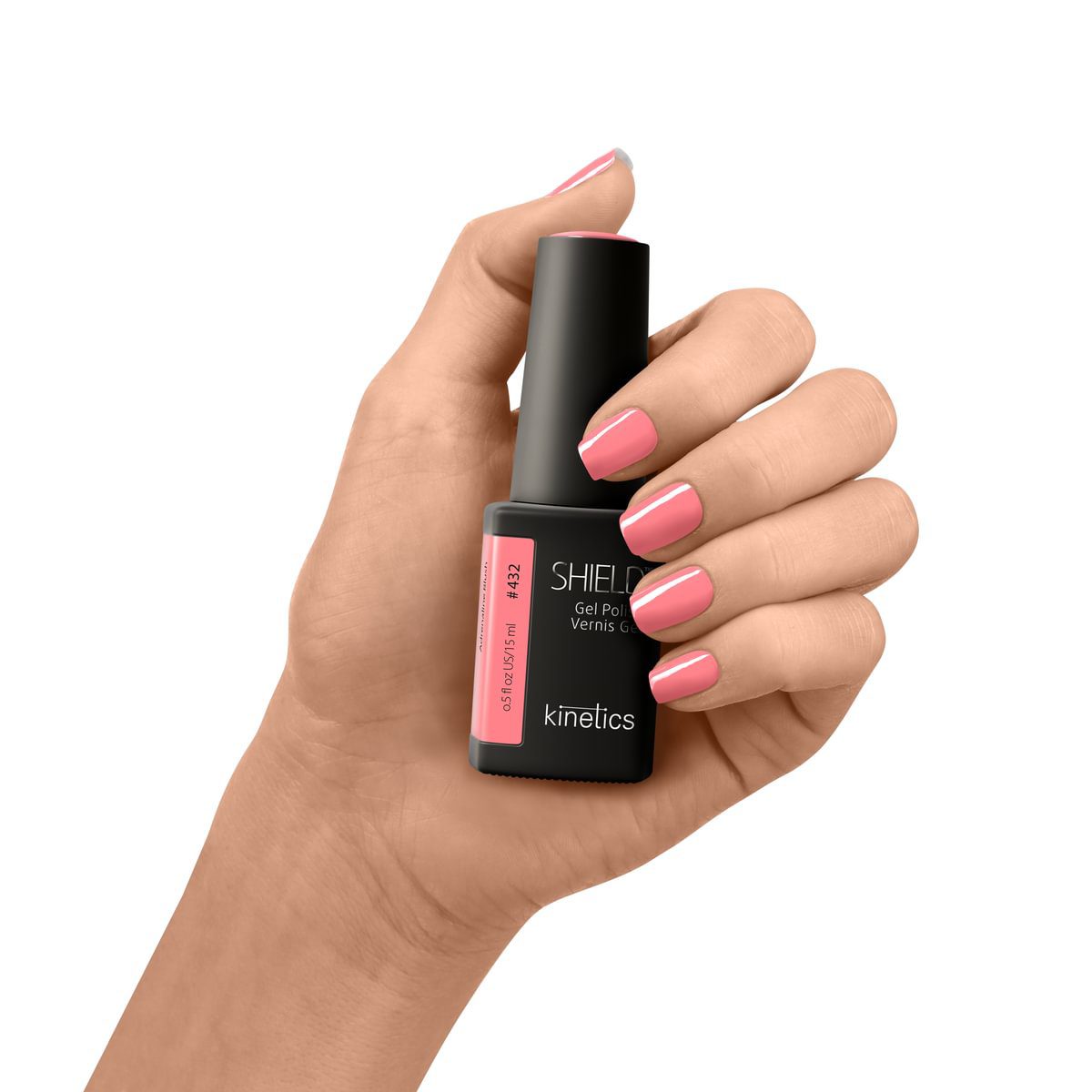 Kinetics Gel Polish Adrenaline Blush #432, 15 ml