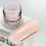 Nailsoftheday Bottle gel 45 shimmer, 10 ml