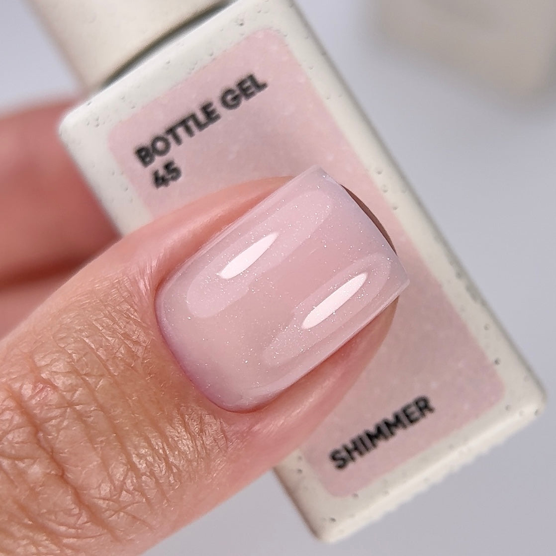 Nailsoftheday Bottle gel 45 shimmer, 10 ml