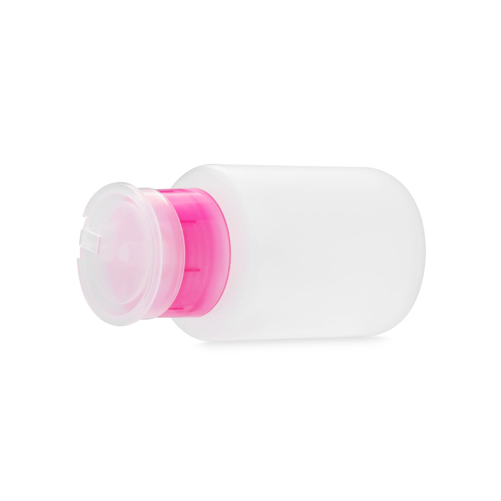 dispenser with pump white with pink cap 150 ml