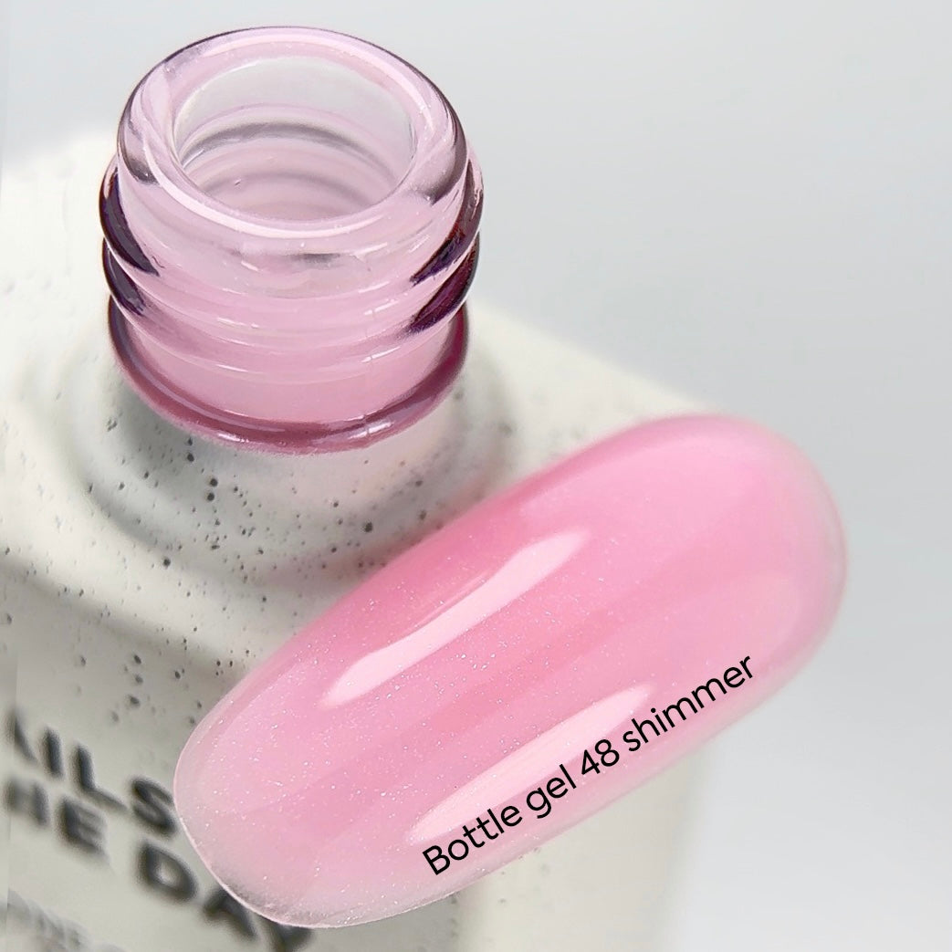 Nailsoftheday Bottle gel 48 shimmer, 10 ml