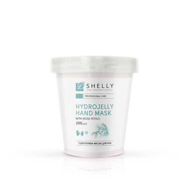 Гидрогелевая маска для рук с лепестками розы Shelly 200 г
