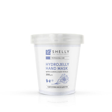 Гидрогелевая маска для рук с лепестками василька Shelly 200 г