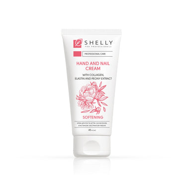 Shelly Hand- und Nagelcreme mit Kollagen, Elastin und Pfingstrosenextrakt, 45 ml
