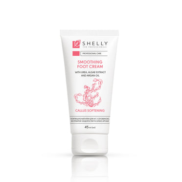 Shelly weichmachende Fußcreme mit Urea, Algenextrakt und Arganöl, 45 ml