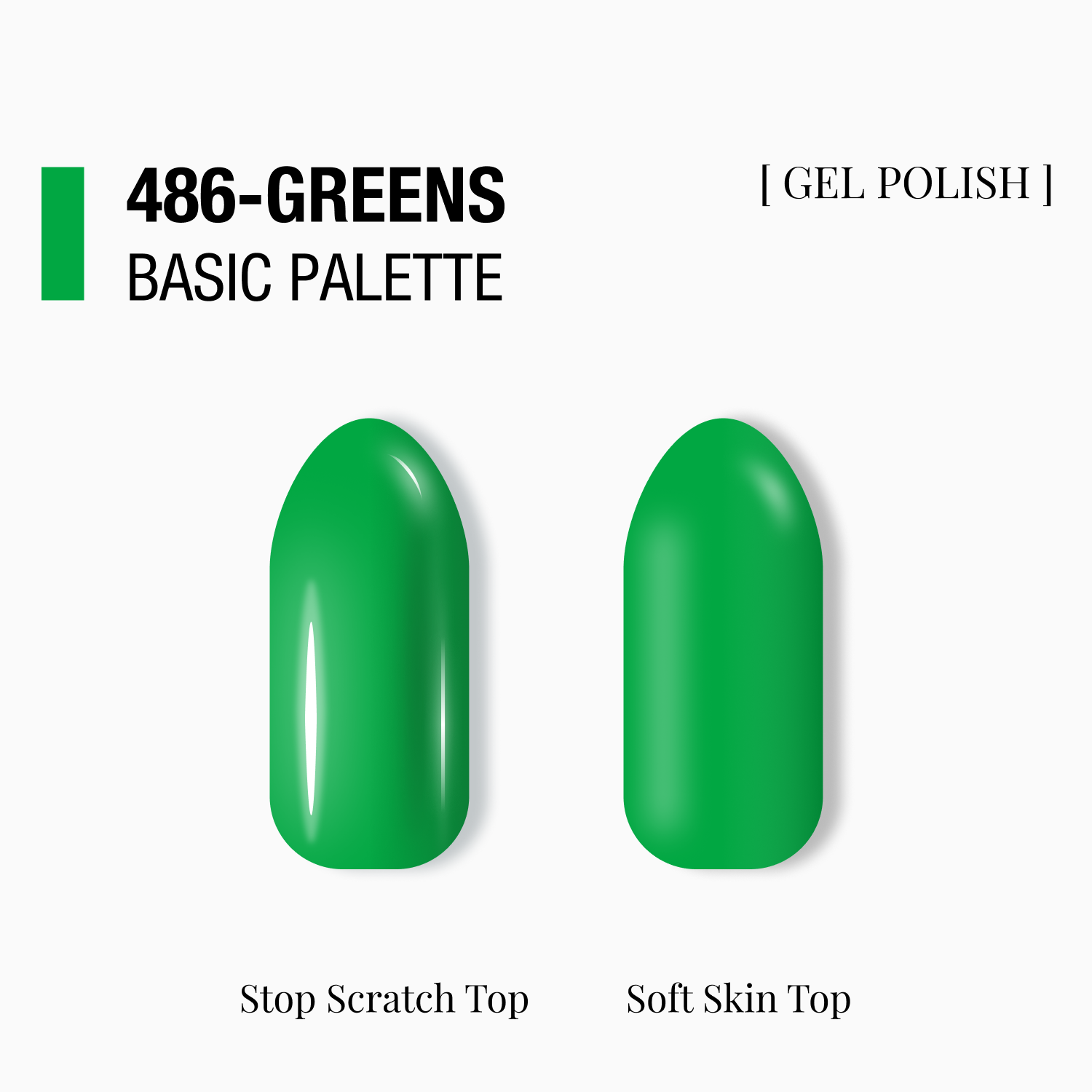 Adore Gel Polish greens #486, 8 ml