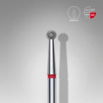 STALEKS EXPERT Diamantfräser Kugel rot, Durchmesser 2,7 mm