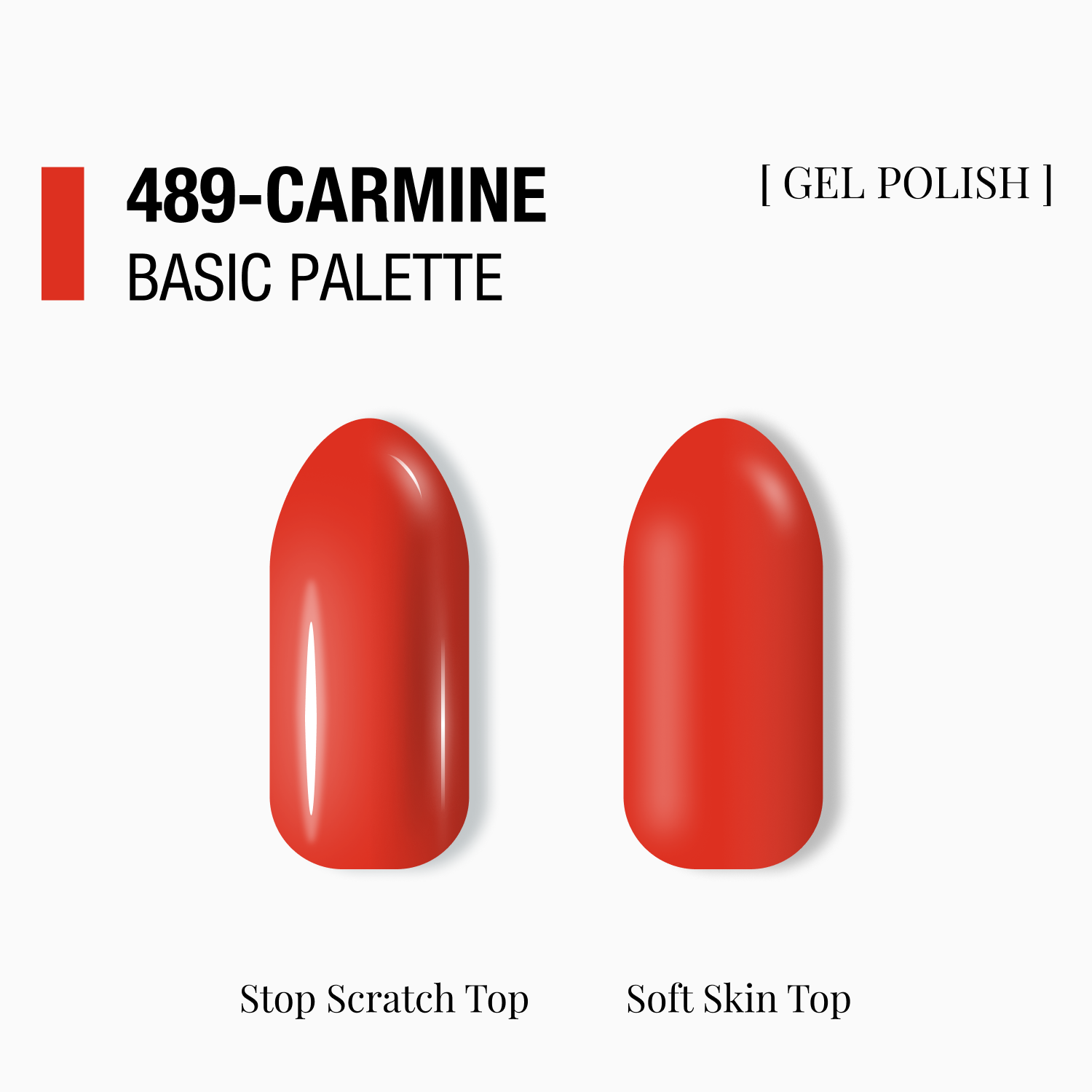 Adore Gel Polish carmine #489, 8 ml
