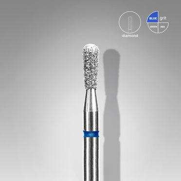 STALEKS EXPERT Diamantfräser "Streichholz" blau, Durchmesser 2,3 mm, Arbeitsteil 5 mm