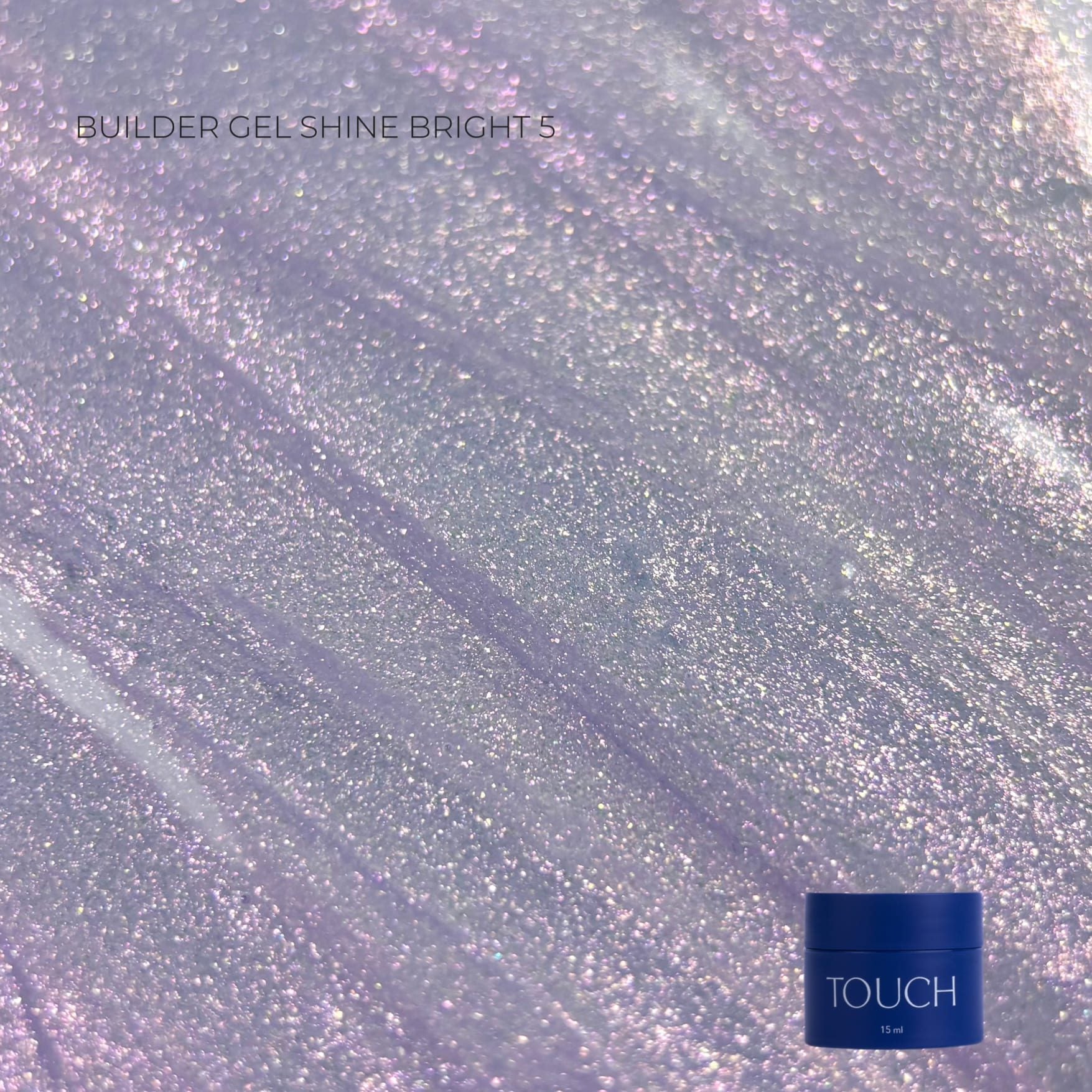 Touch Builder Gel Shine Bright 5, 15 ml