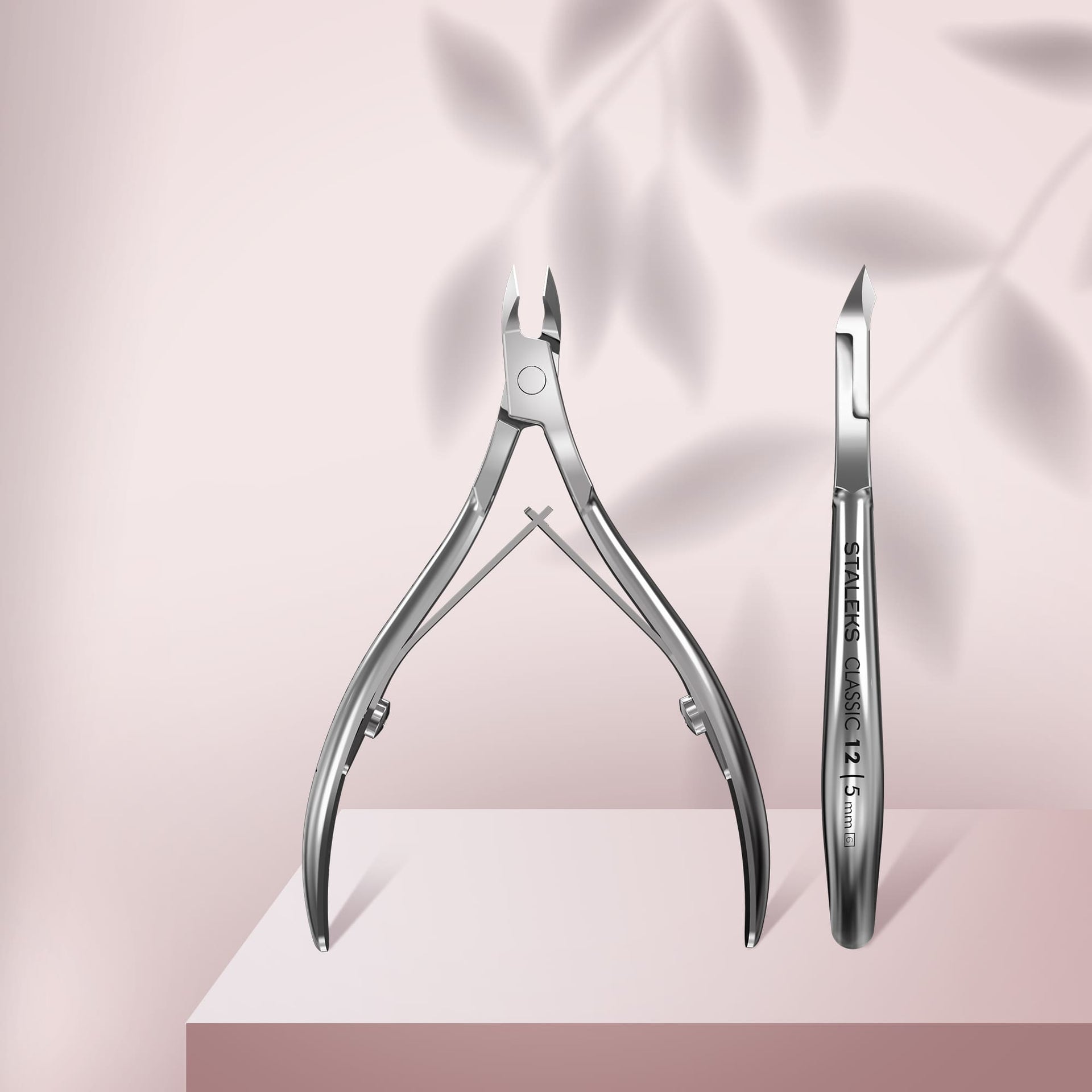 STALEKS CLASSIC 12 Professionelle Nagelhautzange, 5 mm
